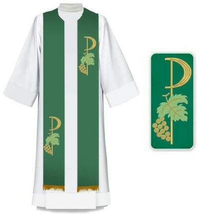 Estola Diaconal Verde ES01