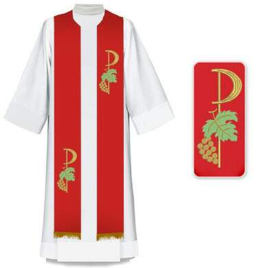 Estola Sacerdotal Vermelha ES01
