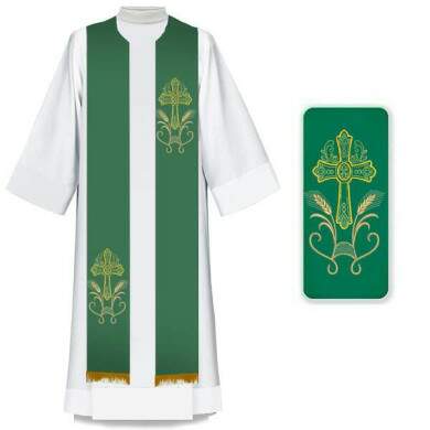 Estola Diaconal Verde ES02