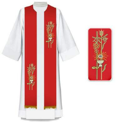 Estola Sacerdotal Vermelha ES03