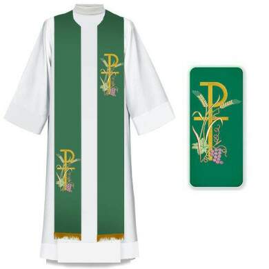 Estola Diaconal Verde ES04