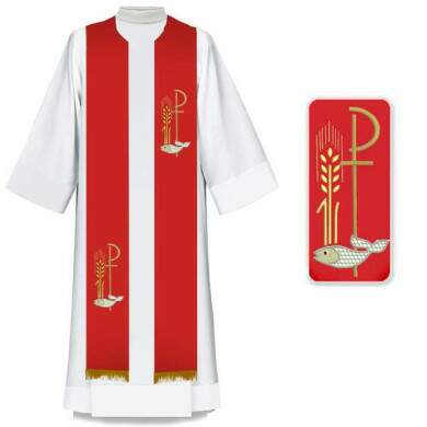Estola Sacerdotal Vermelha ES09