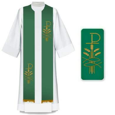 Estola Diaconal Verde ES10
