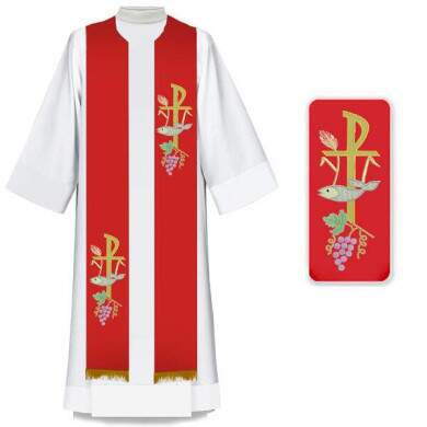 Estola Sacerdotal Vermelha ES11