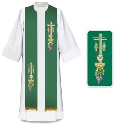 Estola Diaconal Verde ES14
