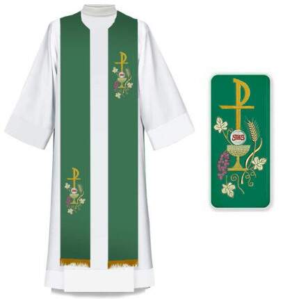 Estola Diaconal Verde ES08