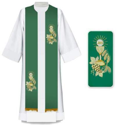 Estola Diaconal Verde ES16