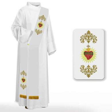 Estola Diaconal Sagrado Corao