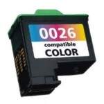 CARTUCHO LEXMARK 26 - 10N0026 - COMPATIVEL - COLOR (12 ML)