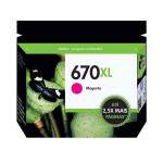 CARTUCHO HP 670XL - 670 XL - CZ119AB - MAGENTA ORIGINAL- FORA DA VALIDADE