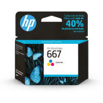 Cartucho Hp 667 - 3YM78AL - Color / Colorido - Original (2 Ml)