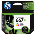 Cartucho Hp 667 xl / 667xl - 3YM80AL - Color / Colorido - Original (8 Ml)