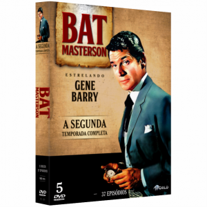 BAT MASTERSON - 2ª Temporada Completa - Digibook - 5 Discos