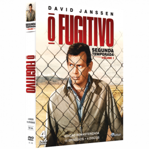 O FUGITIVO - 2ª Temporada 1º Volume - Digibook - 4 Discos