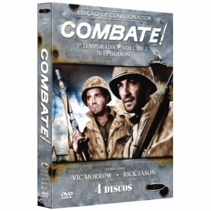 COMBATE! - 1ª Temporada 1º Volume - Digibook - 4 Discos