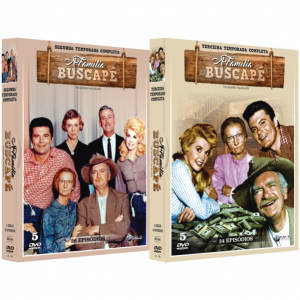 A FAMÍLIA BUSCAPÉ - 2ª e 3ª Temporadas Completas - Digibook - 10 Discos