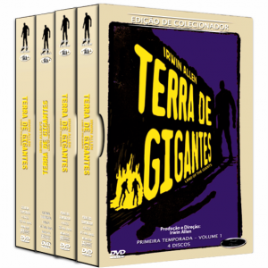 TERRA DE GIGANTES - A Série Completa (Sem Luva) - Digibook - 16 Discos