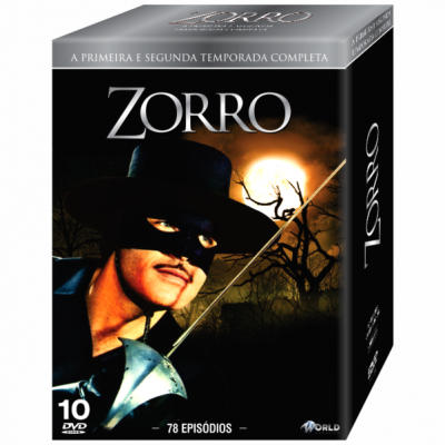 ZORRO - A Série Completa - Digibook - 10 Discos
