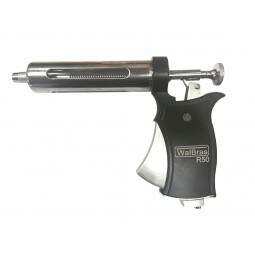 Vacinador Automático Tipo Pistola 50 ml Cabo Preto - Walbras