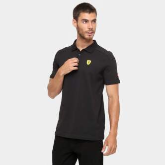Polo ferrari preta Clearance