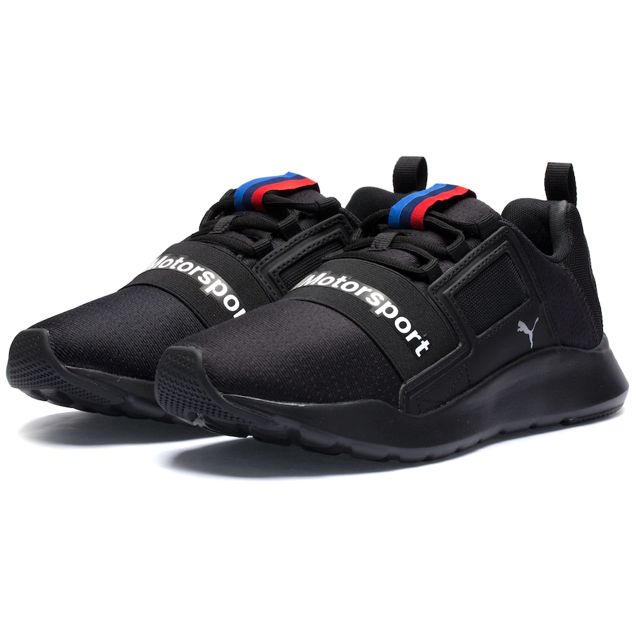 Tênis Puma BMW MMS Wired Cage - Preto - Moda Auto