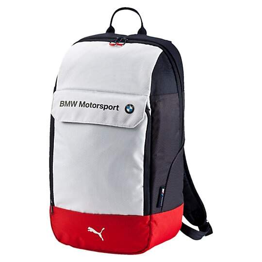 Mochila Bmw Motorsport Backpack Branca/Azul/Vermelha ...