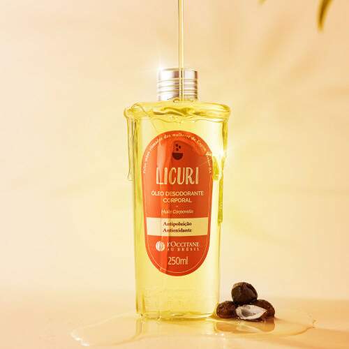 Óleo Desodorante Corporal Licuri LOccitane Au Brésil 250ml - DANI