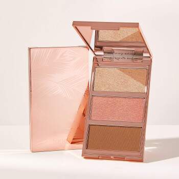 Paleta Trio Tarte Play To-Go Blush Contorno Iluminador Cheek Palette