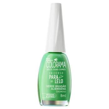 Esmalte Colorama Verde Invaso Aliengena Universo Paralelo 8ml