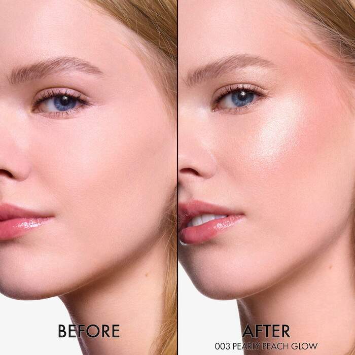 Paleta Dior Backstage Glow 003 Pearly Peach Glow Face Palette