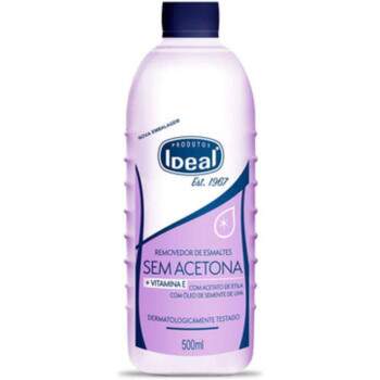 Removedor de Esmaltes Sem Acetona Ideal - 500ml