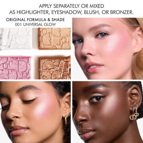 Paleta Dior Backstage Glow 001 Universal Face Palette - DANI