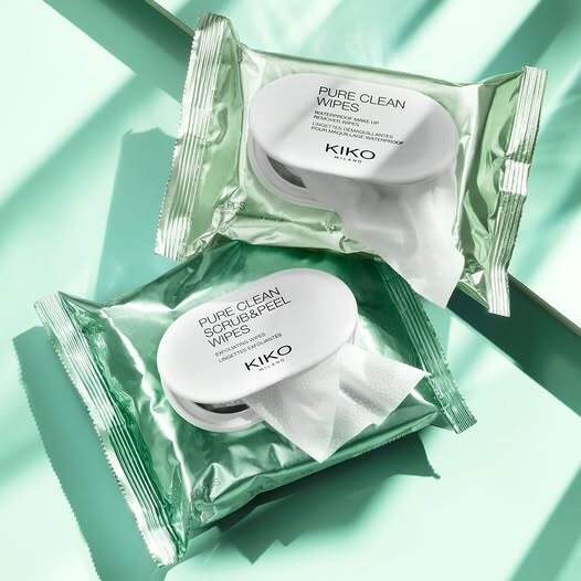 Lenço Demaquilante Pure Clean Wipes 25un Kiko Milano - DANI