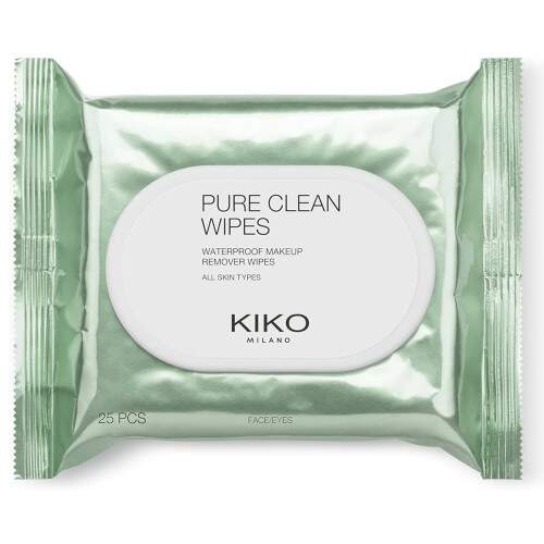 Lenço Demaquilante Pure Clean Wipes 25un Kiko Milano - DANI
