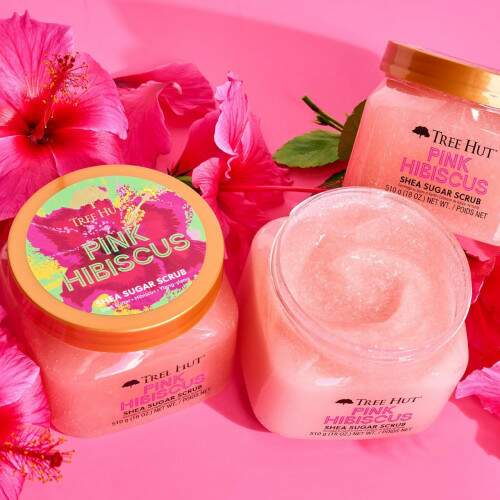 Esfoliante Tree Hut Pink Hibiscus Shea Scrub 510g Tree Hut - DANI