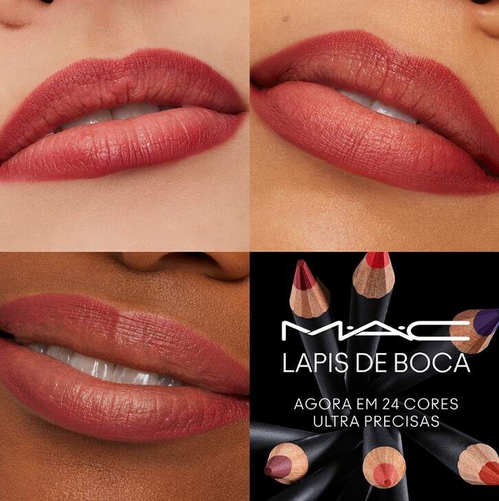 Lápis Labial MAC Brick O La Lip Pencils MAC Cosmetics - DANI