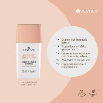 Iluminador Lquido Drop Of Sunshine Highlighting Drops 25ml Essence Cosmetics