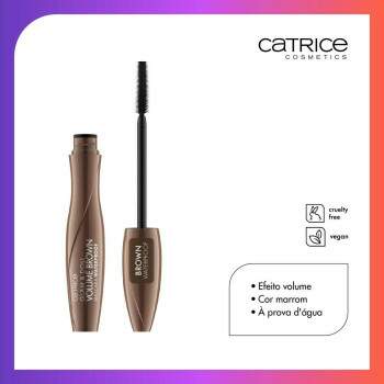 Mscara de Clios Catrice Glam & Doll Volume Brown Waterproof Catrice