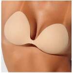 Suti de Silicone Invisvel Bege P (38 A 42) Fita Up 01 par