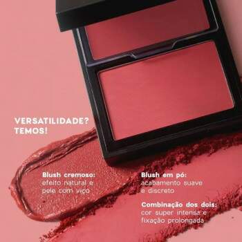Duo Blush Oceane Cherry Paint - Blush 2 em 1 Ocane Edition