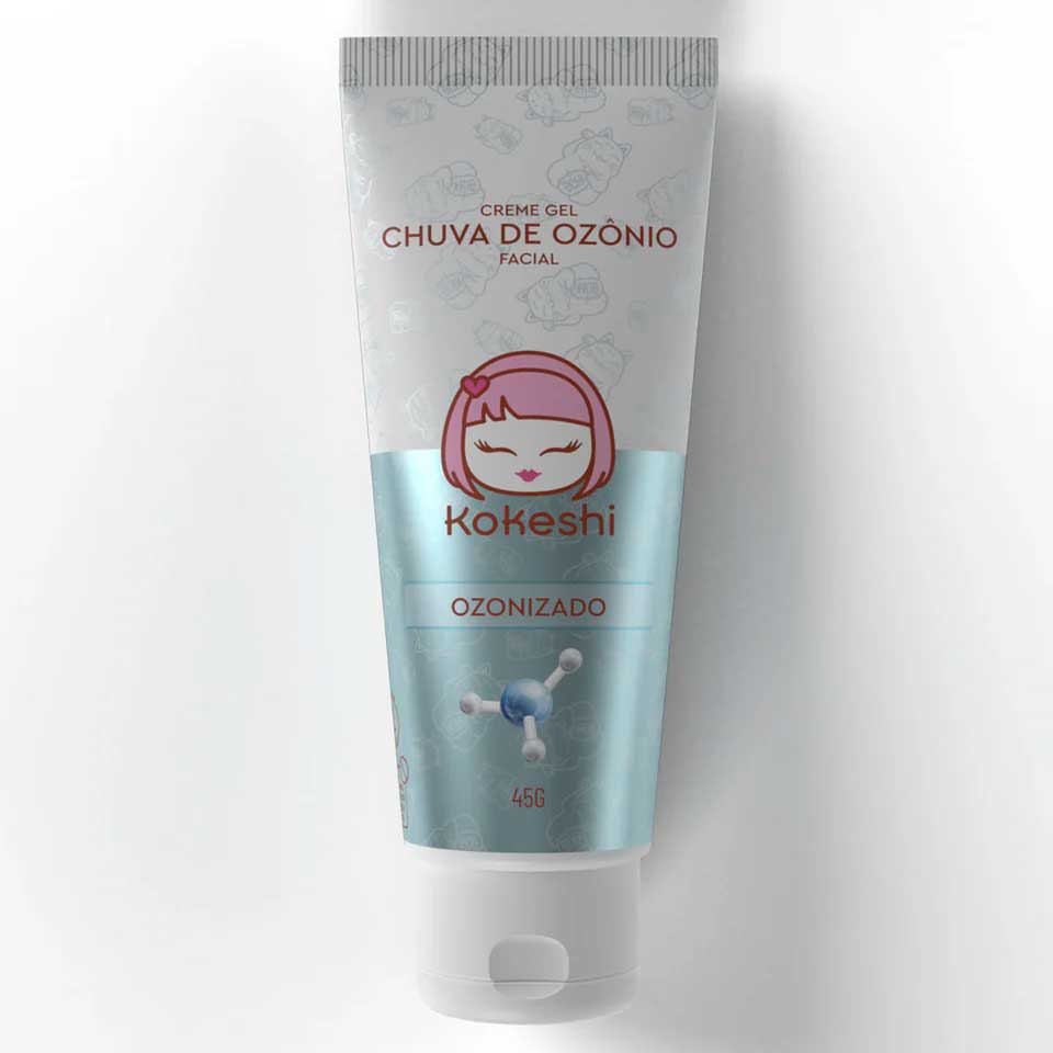 Creme Gel Facial Chuva de Ozônio 45g Kokeshi - DANI CASSIANO