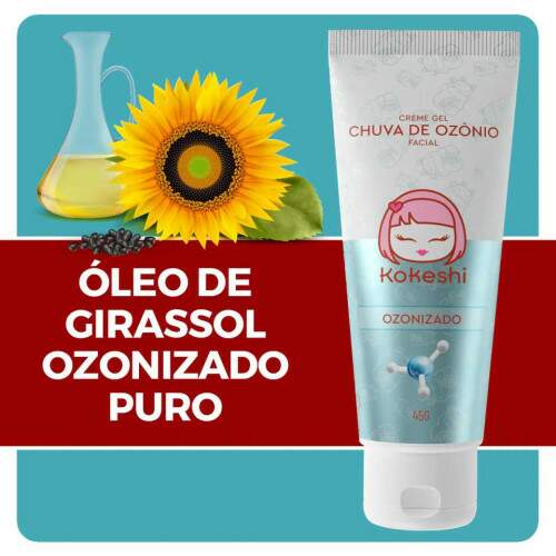 Creme Gel Facial Chuva de Ozônio 45g Kokeshi - DANI CASSIANO