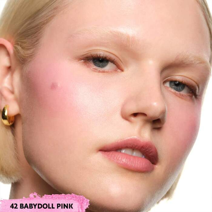 YSL MAKE ME BLUSH No.42 ベビードール ピンク Make Me Blush 24H YSL 42 Babydoll Pink Buildable Powder Blush Yves