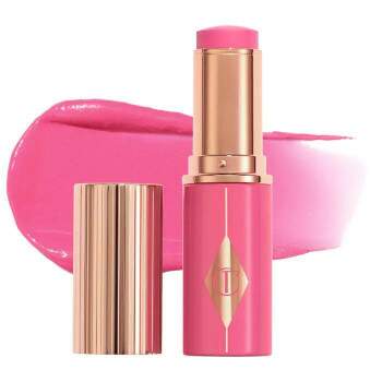 Blush Stick Charlotte Tilbury Unreal Lip + Cheek Glow Pink Glow with Hyaluronic Acid Charlotte Tilbury