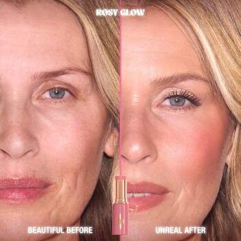 Blush Stick Charlotte Tilbury Unreal Lip + Cheek Glow Rosy Glow with Hyaluronic Acid Charlotte Tilbury