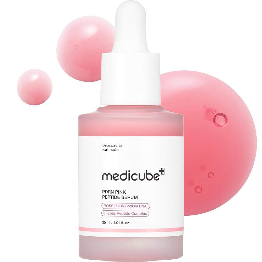 Medicube Sérum Pink de Peptídeo com PDRN 30ml Medicube Coreano