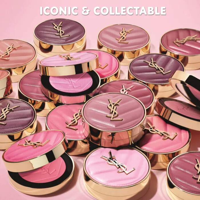 Make Me Blush 24H YSL 54 Berry Bang Buildable Powder Blush