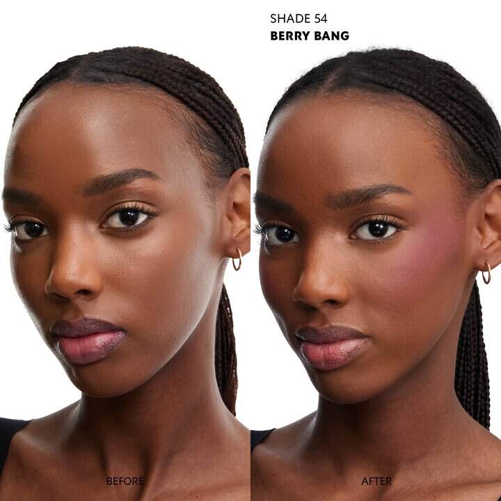 Make Me Blush 24H YSL 54 Berry Bang Buildable Powder Blush