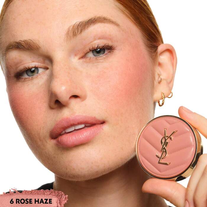 Make Me Blush 24H YSL 06 Rose Haze Buildable Powder Blush Yves
