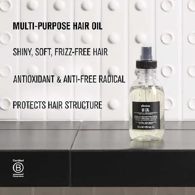 Oi Oil Davines 135ml - DANI CASSIANO MAKEUP & ESMALTERIA